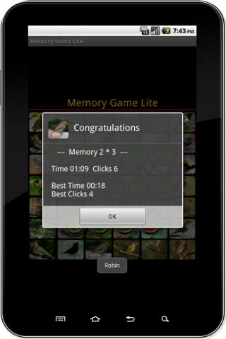 True Birds Memory Game Free स्क्रीनशॉट 4
