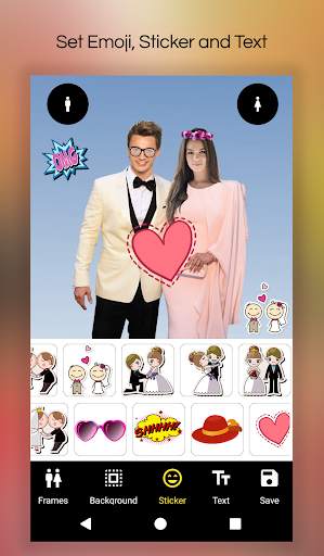 Couple Photo Suit Editor screenshot 4