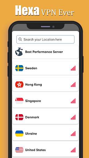 Hexa VPN NETWORK IP PROXY CHAN screenshot 3