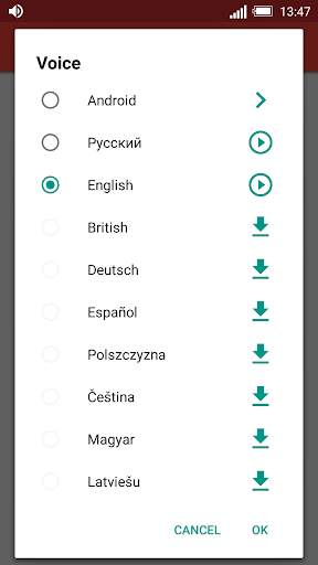 Speaking clock DVBeep screenshot 7