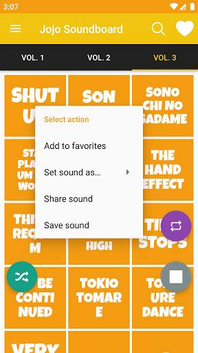 JoJo Soundboard screenshot 3