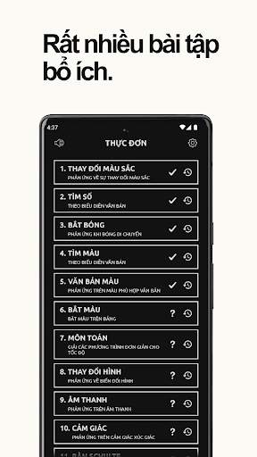 Đào tạo phản ứng screenshot 2