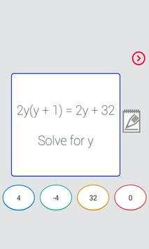 Algebra Basics 7 تصوير الشاشة