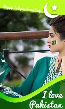 Pakistan Flag Face Maker-Pak Flag Stickers screenshot 4