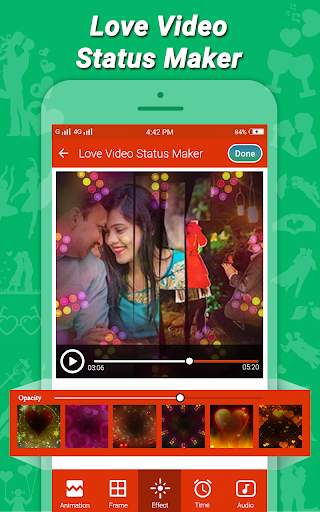 Love Video Status Maker & Video Maker With Music screenshot 4