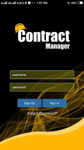 Contract Manager 1 تصوير الشاشة