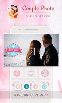 Couple Photo Video Maker screenshot 6