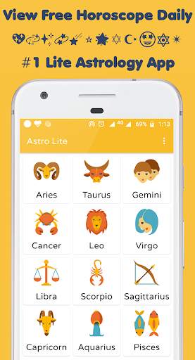 Astro Lite Horoscope Free Daily Indian Astrology screenshot 1