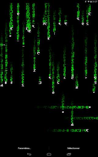 Matrix Effect Live Wallpaper screenshot 15
