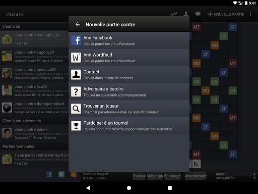 Wordfeud screenshot 3