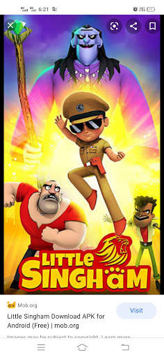 wallpaper little Singham screenshot 1
