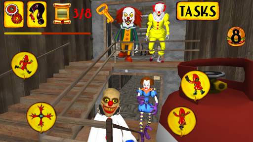Clown Hospital. Neighbor Escape 3D screenshot 5