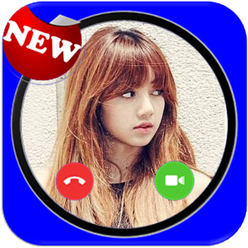 lisa blackpink fake call !: new fake chat and call icon