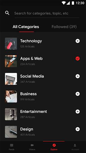 Newspot - Template скриншот 7