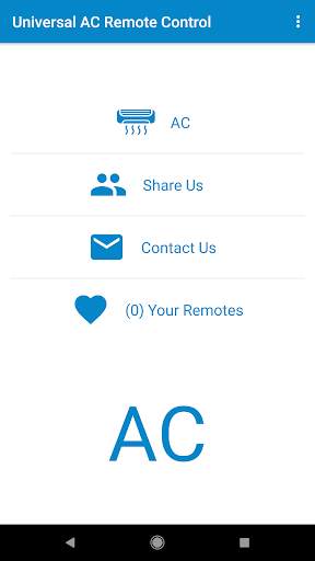 Remote AC Universal screenshot 1