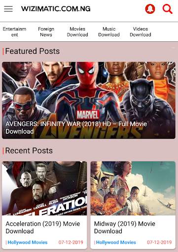 Wizimatic movies and music screenshot 5