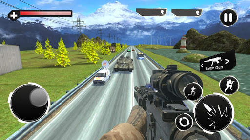 Traffic Sniper Shoot - FPS Gun screenshot 4