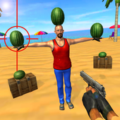 Watermelon Shooting 3D - Gun Shooting Game icon
