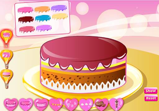Decorate Cake -Games for Girls screenshot 3