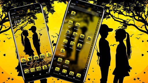 Couple Love Launcher Theme screenshot 4
