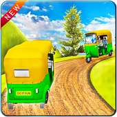 Tuk Tuk Auto Rickshaw Crazy Driver 3D logo