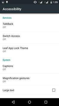Leaf App Lock Theme screenshot 5