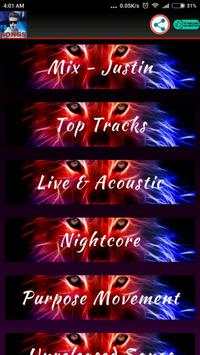 Songs Justin Bieber screenshot 1
