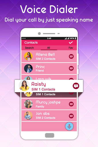 Voice Call Dialer :  Voice Phone Dialer screenshot 1