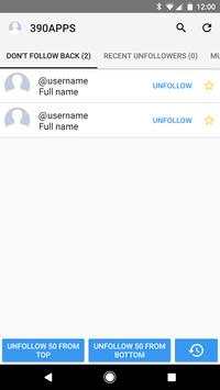 Unfollowers for Instagram screenshot 1