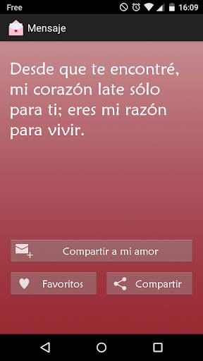 Mensajes de Amor SMS screenshot 3