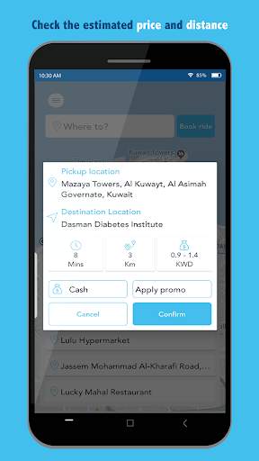 Talyaa - Taxi Booking App screenshot 3