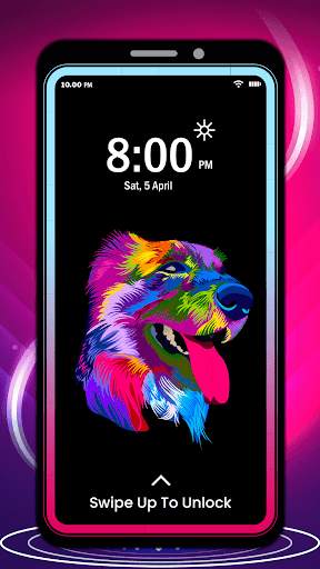 Edge Lighting Wallpaper-BorderLight live Wallpaper screenshot 2