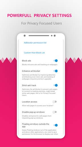Monument Browser: Ad Blocker, Privacy Focused screenshot 1