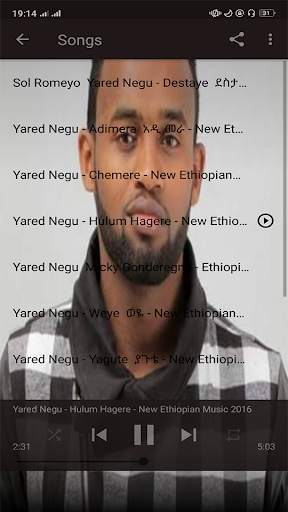 Yared Negu - the best songs without internet screenshot 3