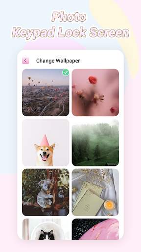 Photo Keypad Lock Screen screenshot 4