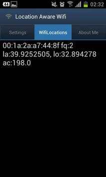 Location Aware WiFi Service screenshot 2