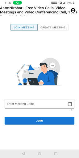 AatmNirbhar - Free Video Call and Meeting app screenshot 2