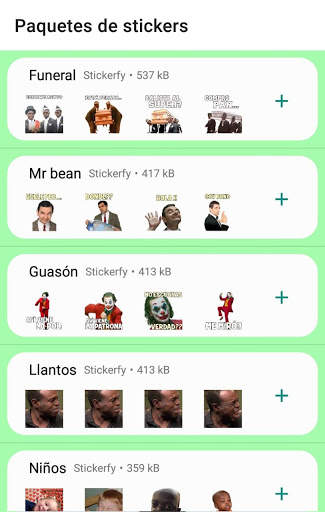 Stickers  para WhatsApp 2020 screenshot 2