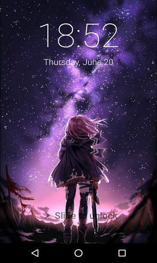 Kawaii Anime Girl Lock Screen, Kawaii Anime Girl screenshot 6