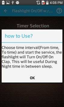 FlashLight on Clap screenshot 8
