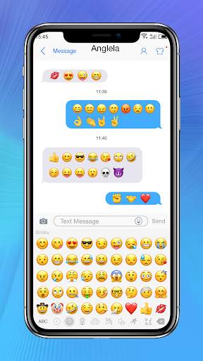 Messaging  OS11 Cute Emoji screenshot 2
