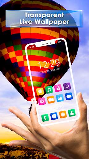 Transparent Screen & Live Wallpaper screenshot 1