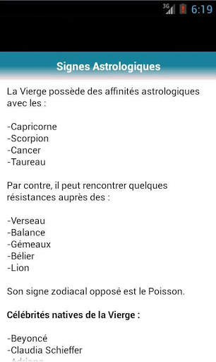 Signe Astrologique screenshot 8