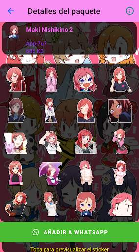LL! Stickers Packs screenshot 7