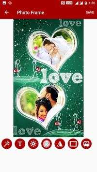 Love Heart Dual Photo Frame screenshot 3