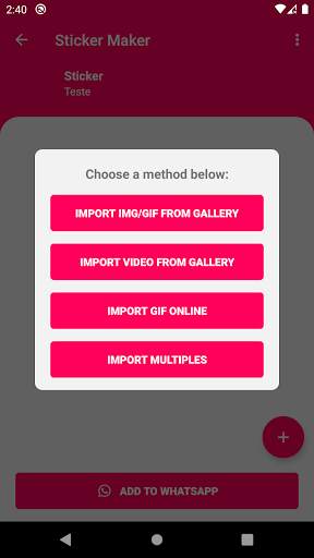 Sticker Maker Animated for WhatsApp WAStickerApps screenshot 3