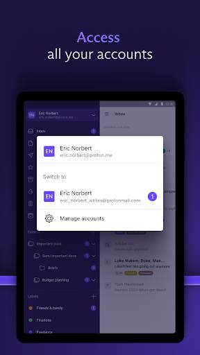 Proton Mail: Encrypted Email screenshot 10