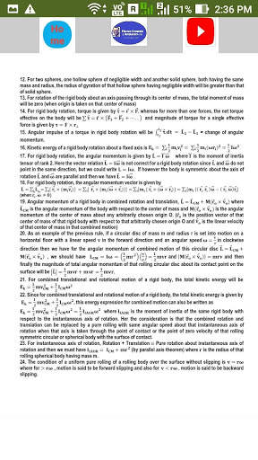 Physics Formula (Mechanics-2) скриншот 3