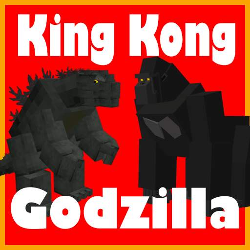King Kong 🦧 Vs 🦖 Godzilla Game Mod MCPE 1.24