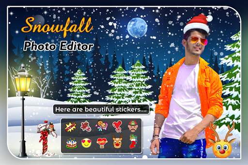 Snowfall Photo Editor screenshot 3